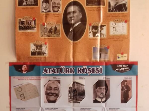 3-D Sınıfı Atatürk Köşesi
