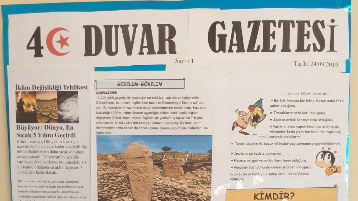 duvar gazetesi örnekleri